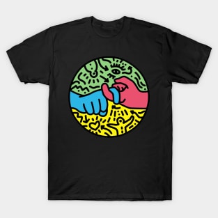 ASL for Friend -Pop Art style T-Shirt